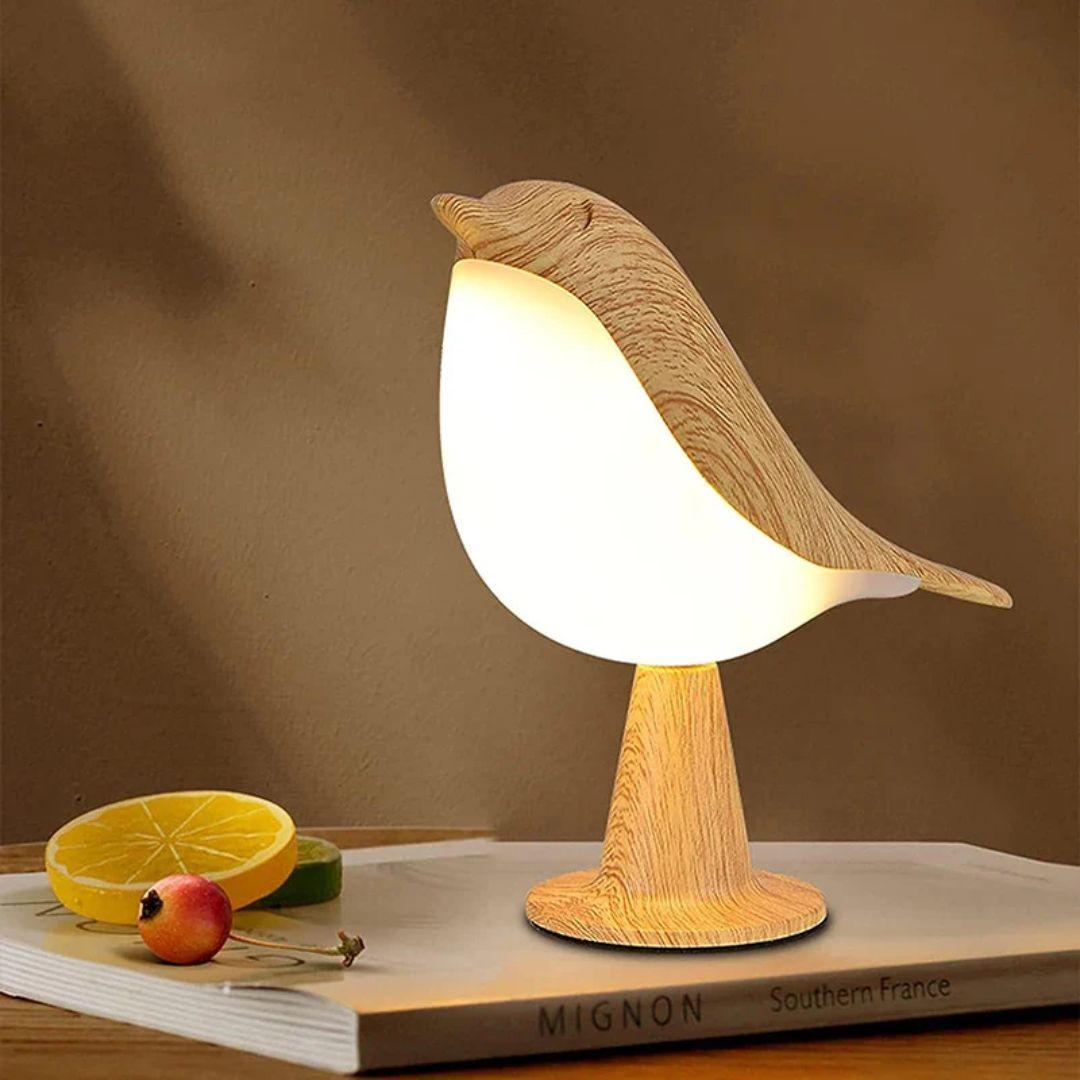 Luminária de Pássaro Para Leitura