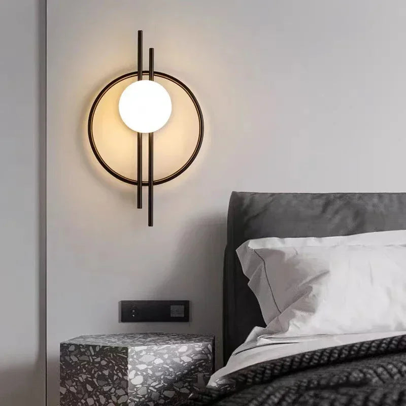Arandela de Parede LED Globo, 7W, Touch