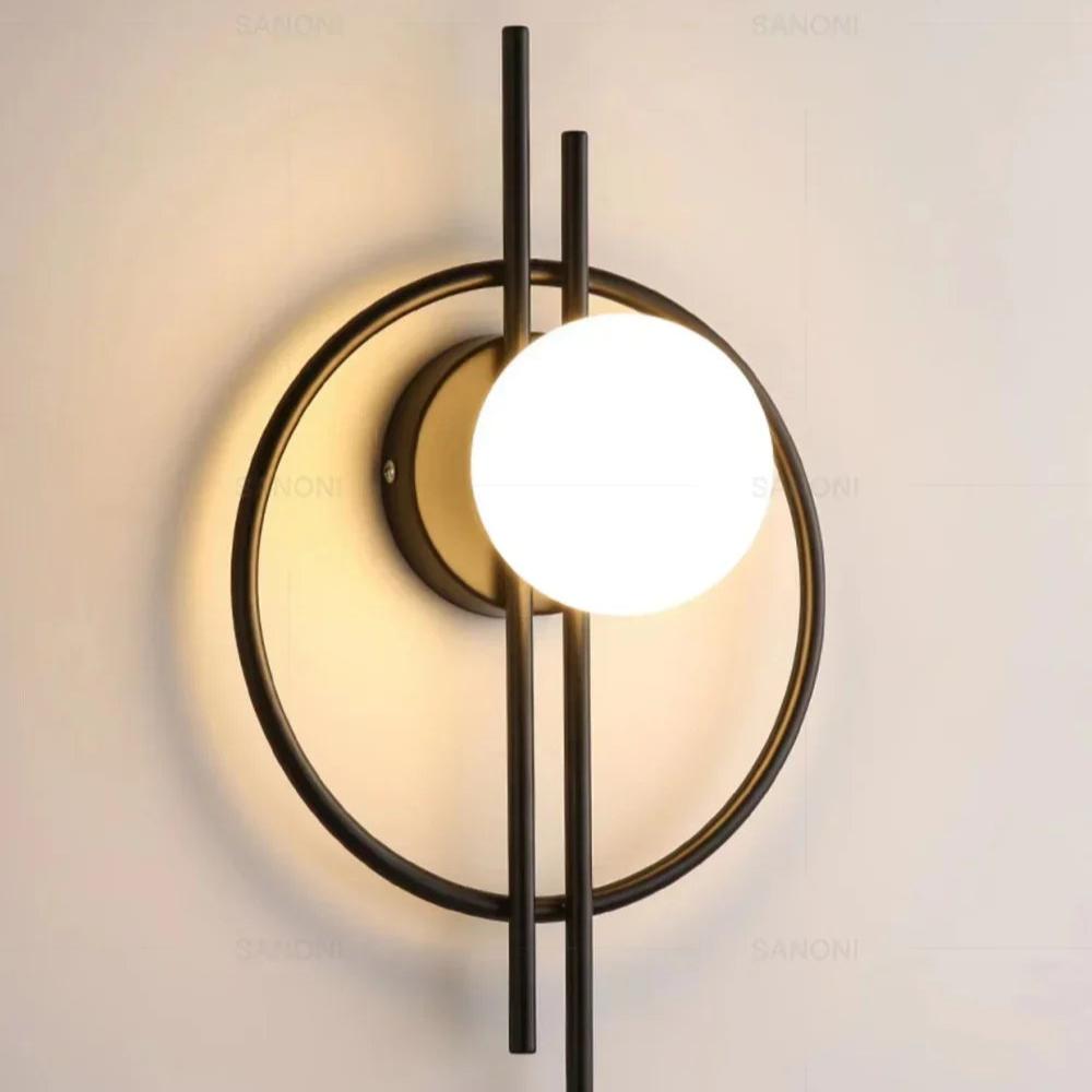 Arandela de Parede LED Globo, 7W, Touch