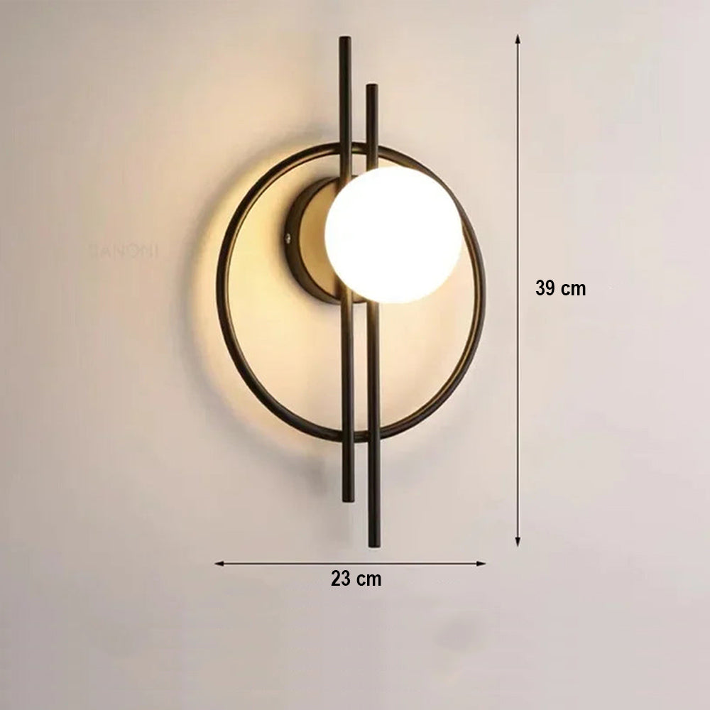 Arandela de Parede LED Globo, 7W, Touch