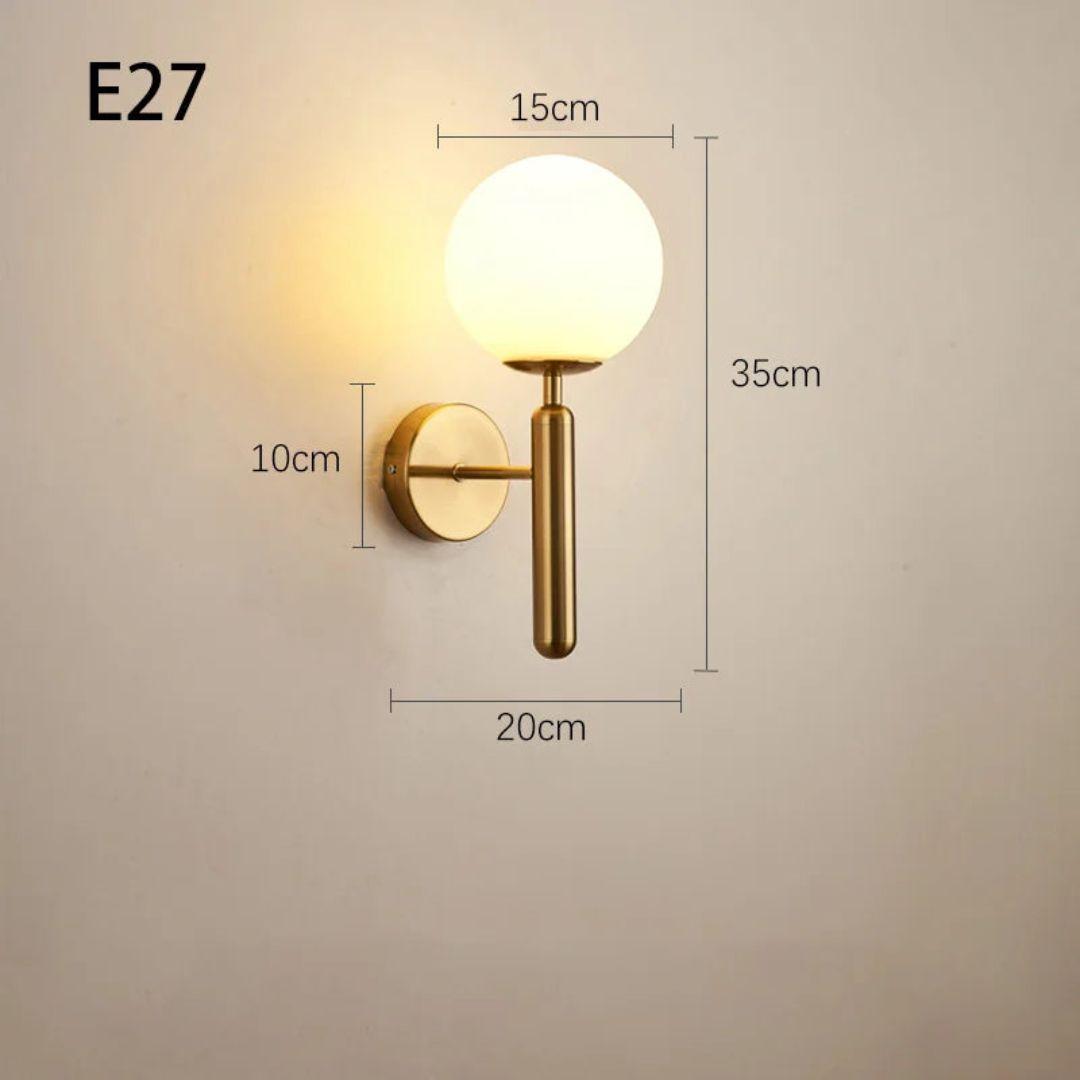 Luminária de Parede Moderna para Quarto e Sala - Estilo Sofisticado