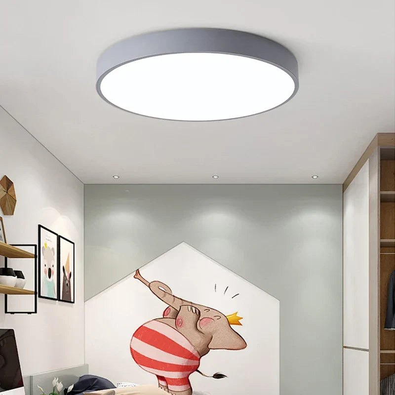 Plafon Sobrepor LED Nórdico Royale Alumínio Bivolt 12W a 60W