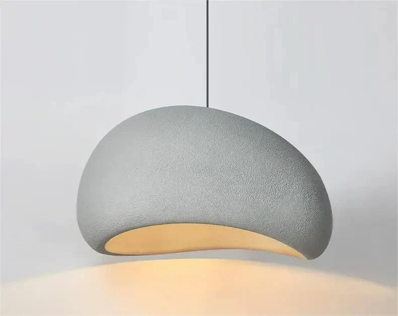 Luminária Pendente Wabi Sabi Cogumelo Design Nórdico e Elegância.