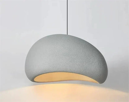 Luminária Pendente Wabi Sabi Cogumelo Design Nórdico e Elegância.