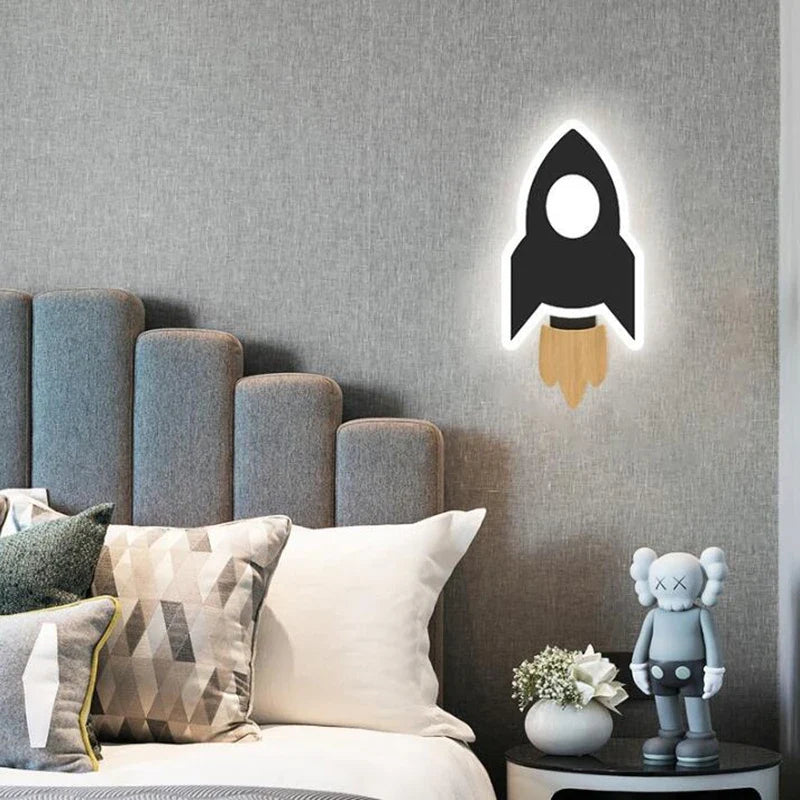 Luminária de Parede LED Infantil - Design Criativo e Aconchegante.