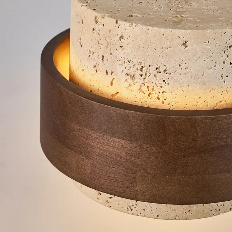 Pendente Luminária Pedra, Estilo Minimalista