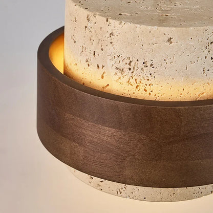 Pendente Luminária Pedra, Estilo Minimalista