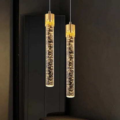 Nordic cristal luzes pingente led lâmpada do teto cabeceira pendurado iluminação para sala de estar cozinha quarto teto decoração casa