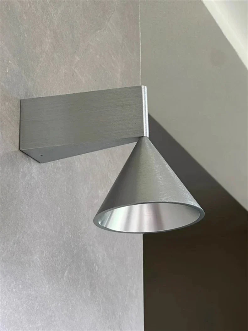 Luminária Arandela Minimalista LED Geométrica de Parede.