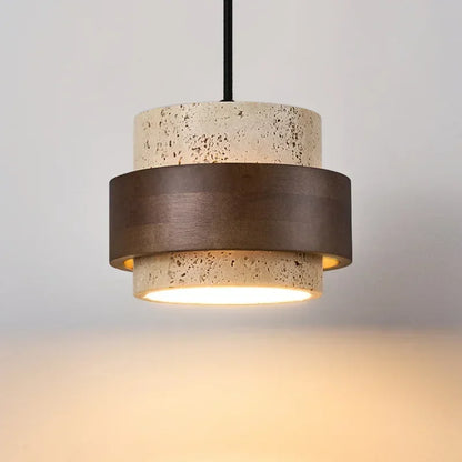 Pendente Luminária Pedra, Estilo Minimalista