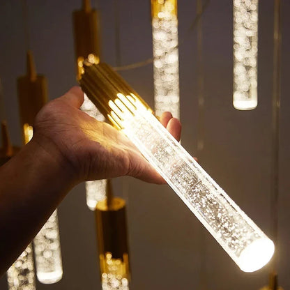 Nordic cristal luzes pingente led lâmpada do teto cabeceira pendurado iluminação para sala de estar cozinha quarto teto decoração casa