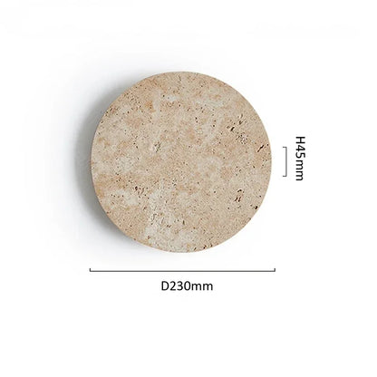 Arandela de Parede Pedra Lua Design Moderno 20cm 25cm 30cm