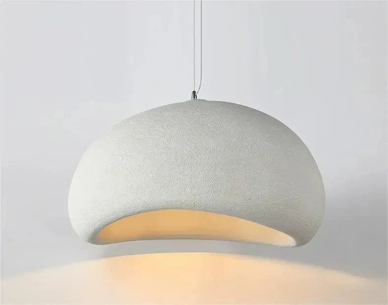 Luminária Pendente Wabi Sabi Cogumelo Design Nórdico e Elegância.