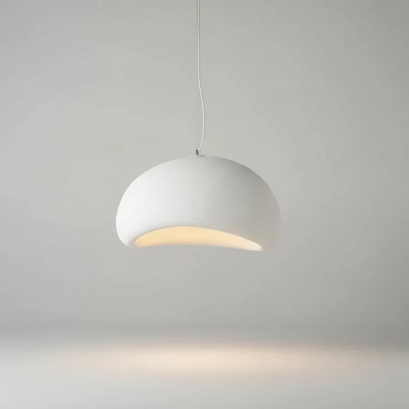 Luminária Pendente Wabi Sabi Cogumelo Design Nórdico e Elegância.