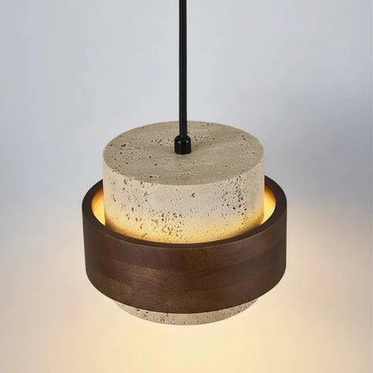 Pendente Luminária Pedra, Estilo Minimalista
