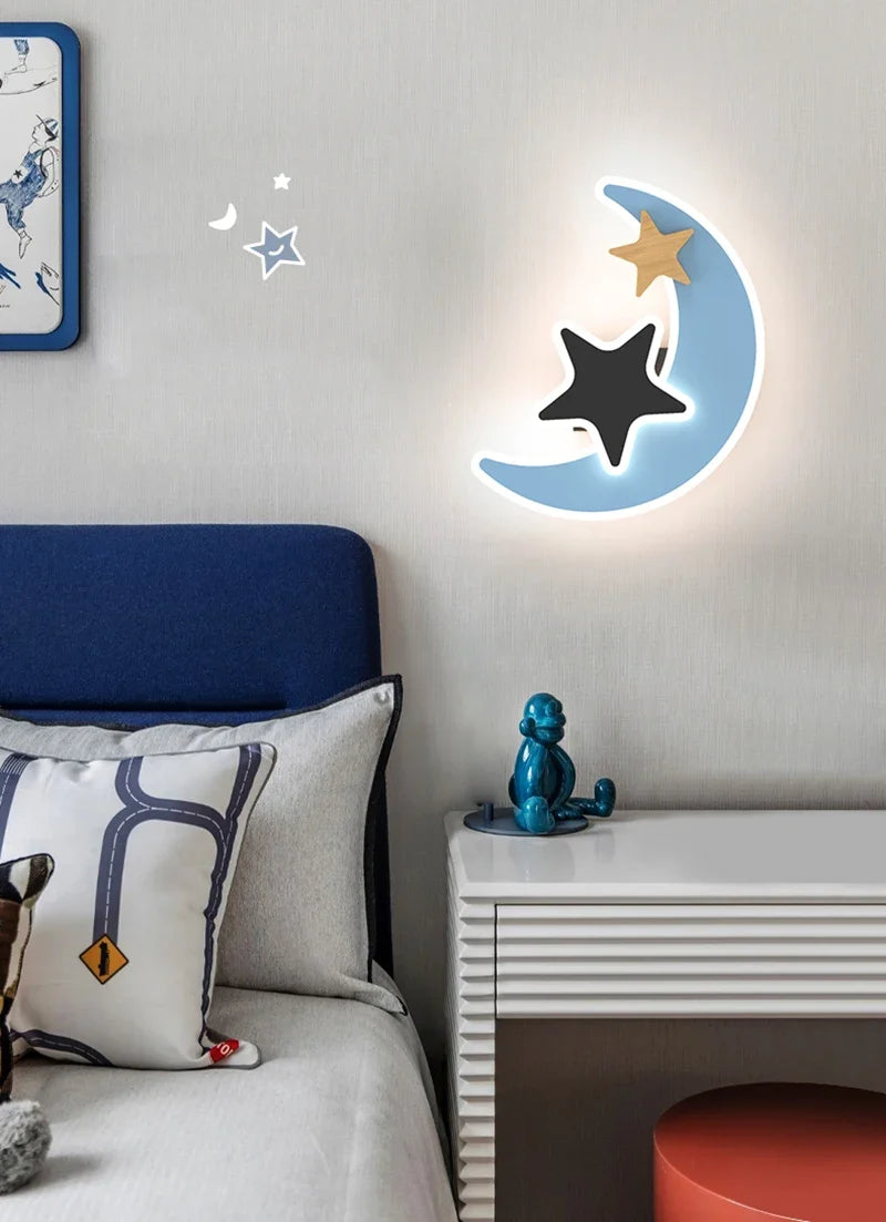 Luminária de Parede LED Infantil - Design Criativo e Aconchegante.