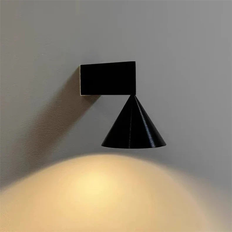 Luminária Arandela Minimalista LED Geométrica de Parede.