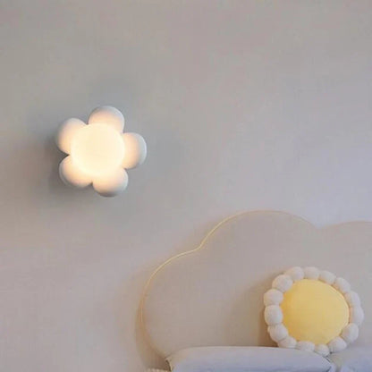 Arandela LED Flor Moderna - Iluminação Decorativa de Parede.
