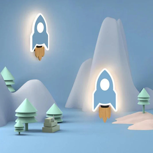 Luminária de Parede LED Infantil - Design Criativo e Aconchegante.
