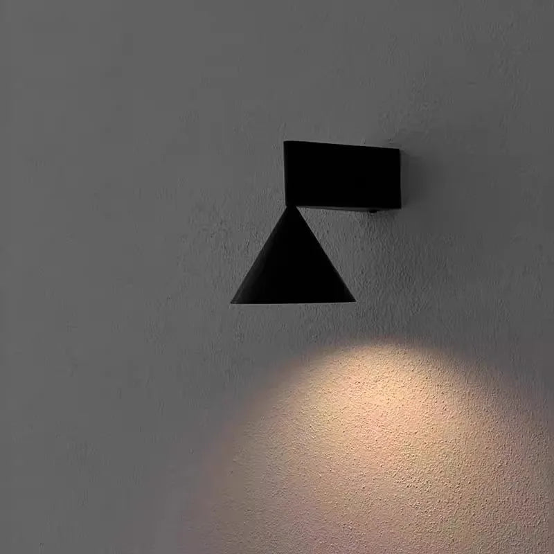 Luminária Arandela Minimalista LED Geométrica de Parede.