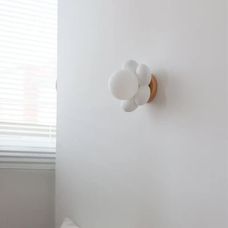 Arandela LED Flor Moderna - Iluminação Decorativa de Parede.