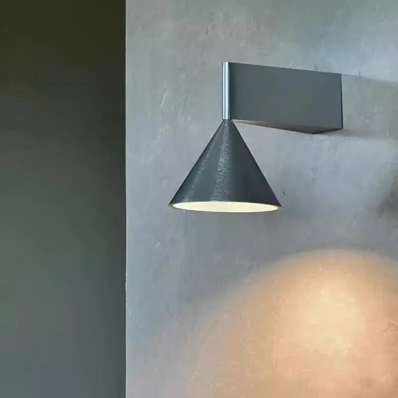 Luminária Arandela Minimalista LED Geométrica de Parede.