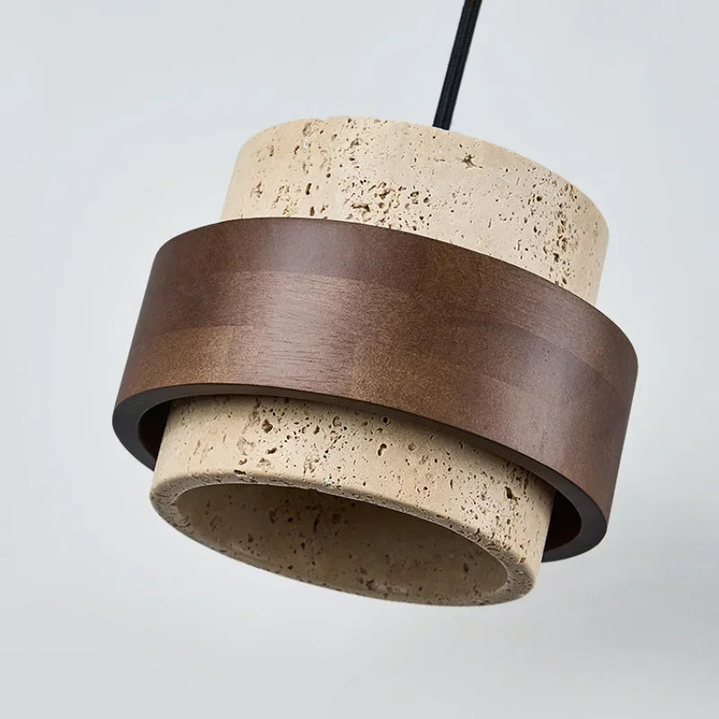Pendente Luminária Pedra, Estilo Minimalista