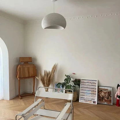 Luminária Pendente Wabi Sabi Cogumelo Design Nórdico e Elegância.
