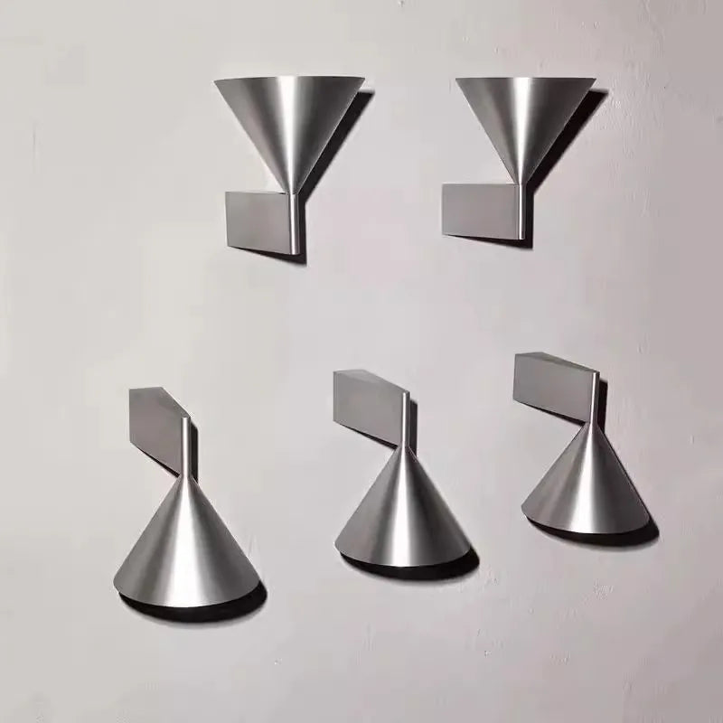 Luminária Arandela Minimalista LED Geométrica de Parede.