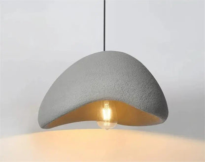 Luminária Pendente Wabi Sabi Cogumelo Design Nórdico e Elegância.