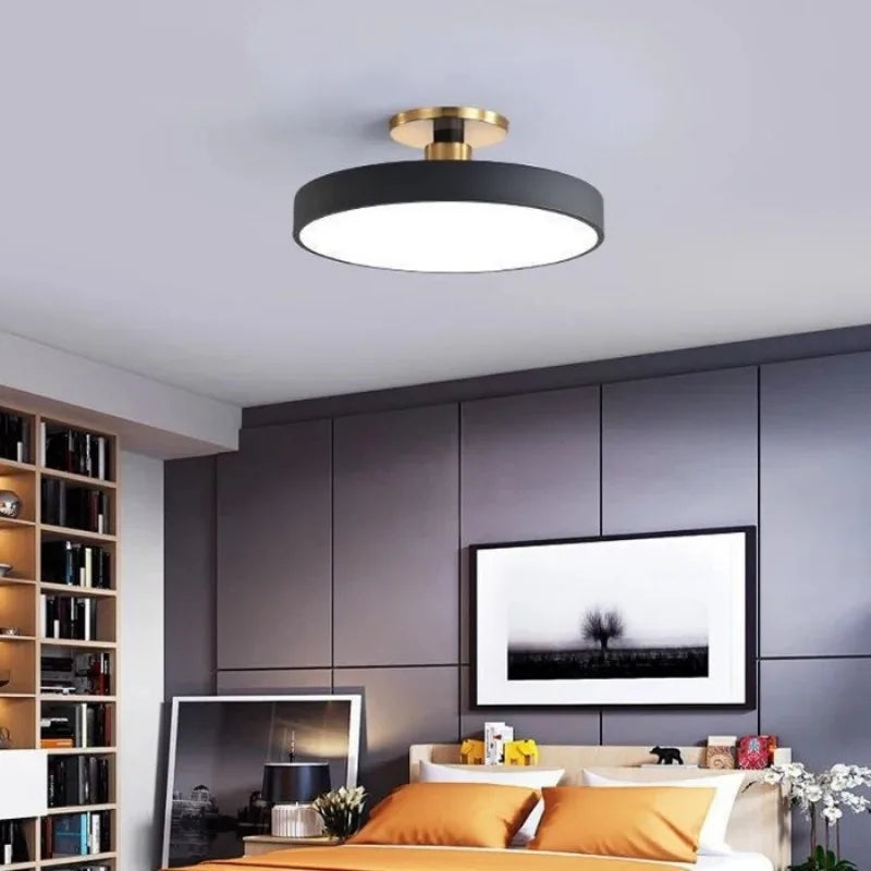 Luminária Plafon Moderna Minimalista Metal Akada.