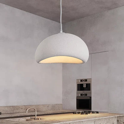 Luminária Pendente Wabi Sabi Cogumelo Design Nórdico e Elegância.