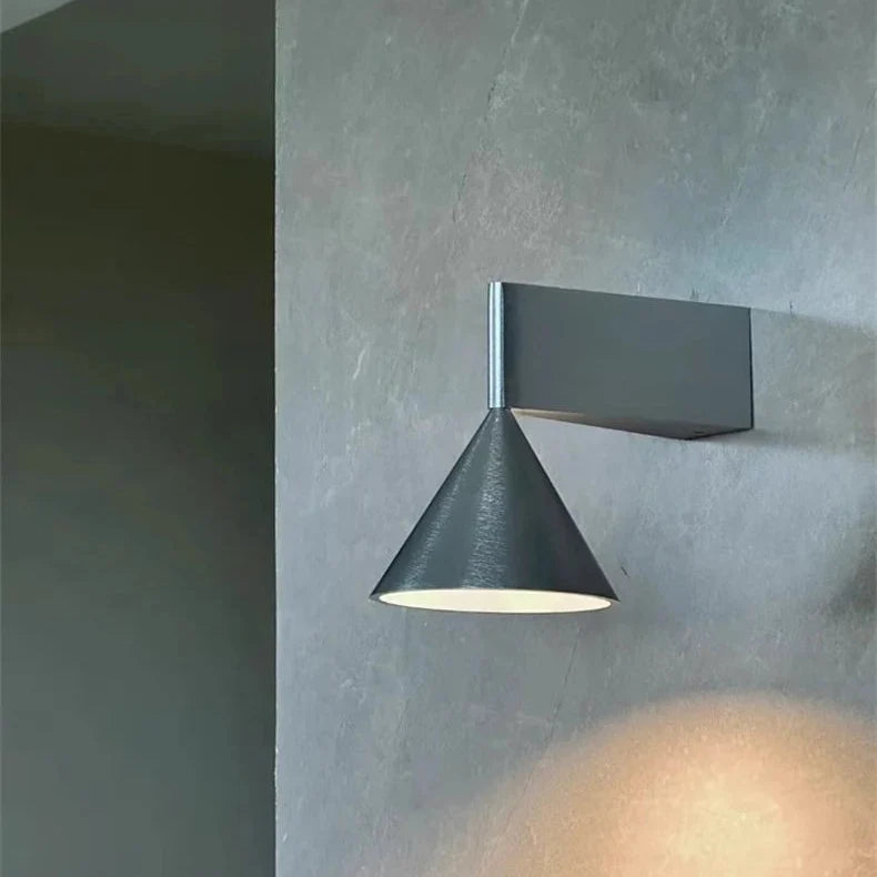 Luminária Arandela Minimalista LED Geométrica de Parede.