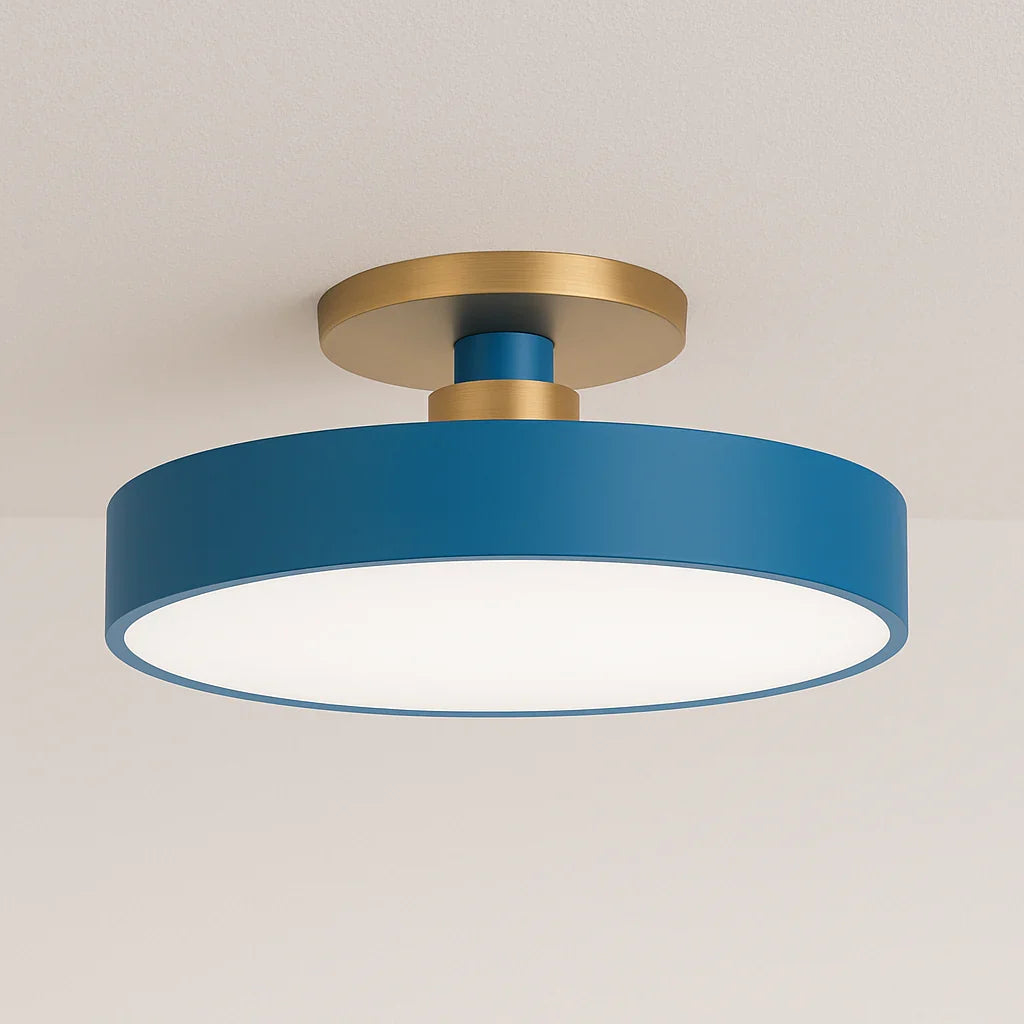 Luminária Plafon Moderna Minimalista Metal Akada.