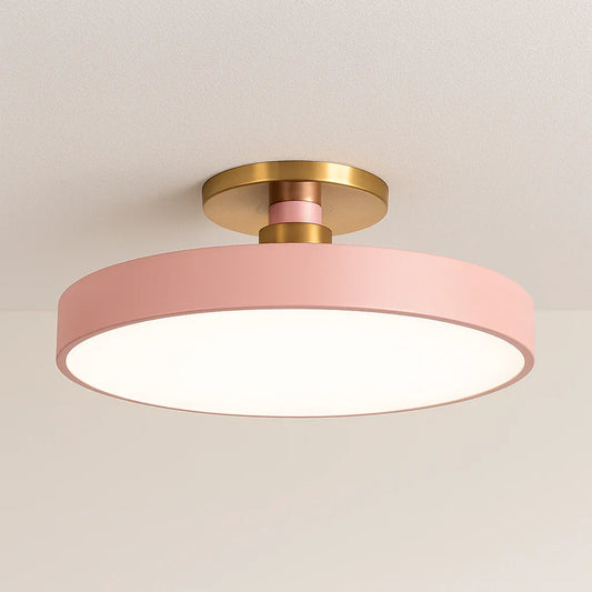 Luminária Plafon Moderna Minimalista Metal Akada.