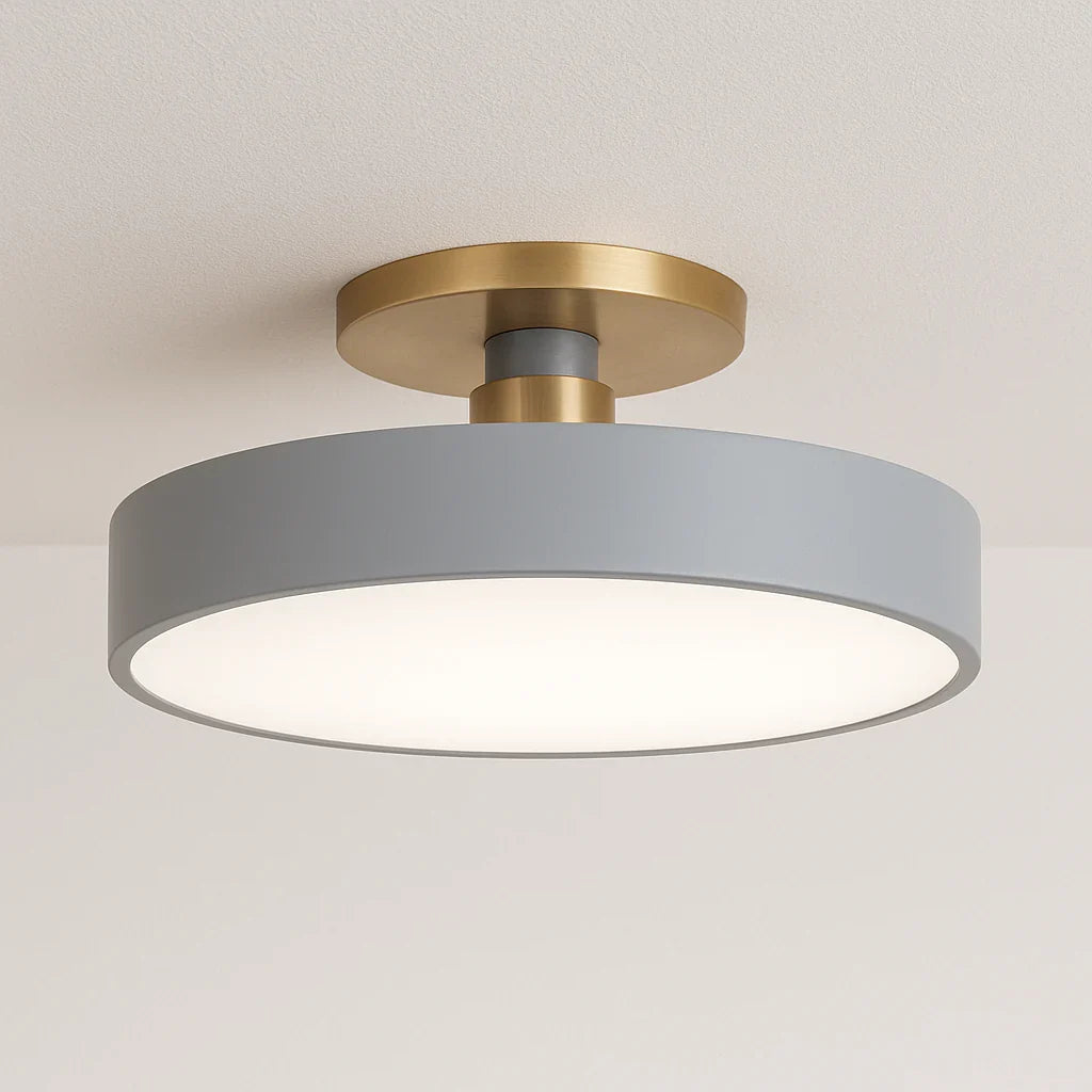 Luminária Plafon Moderna Minimalista Metal Akada.
