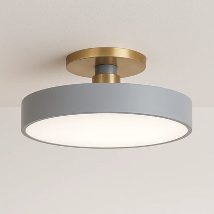Luminária Plafon Moderna Minimalista Metal Akada.