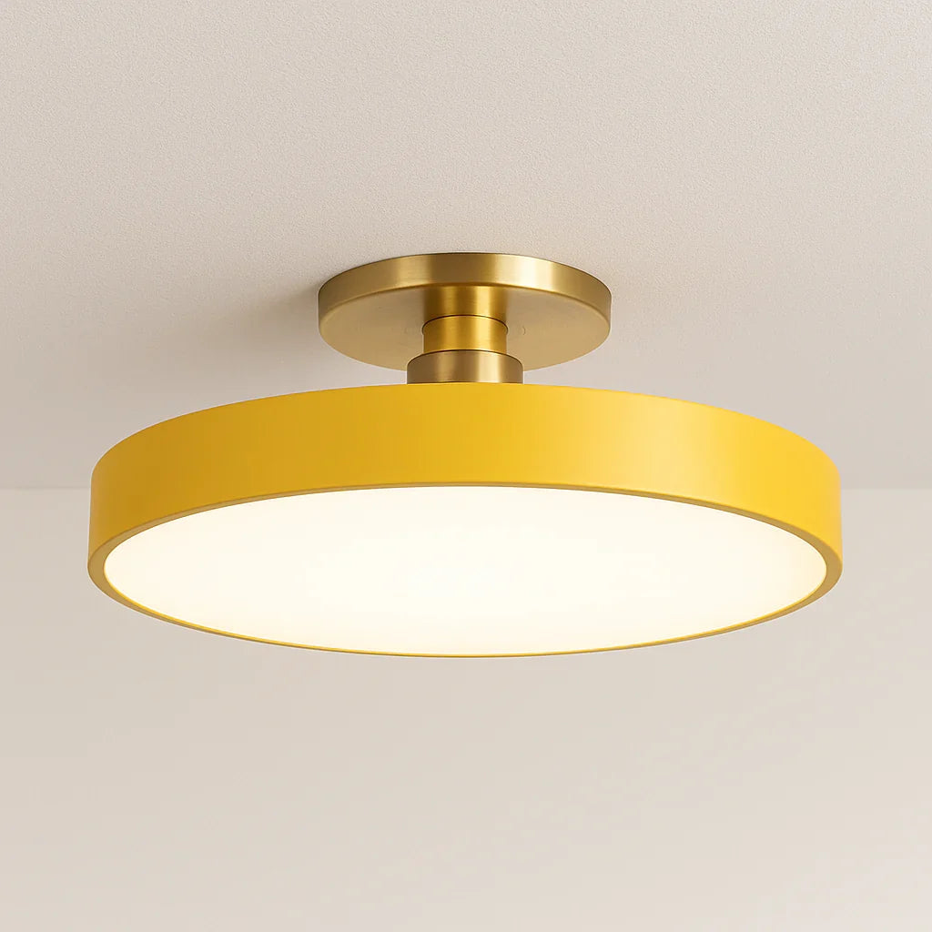 Luminária Plafon Moderna Minimalista Metal Akada.