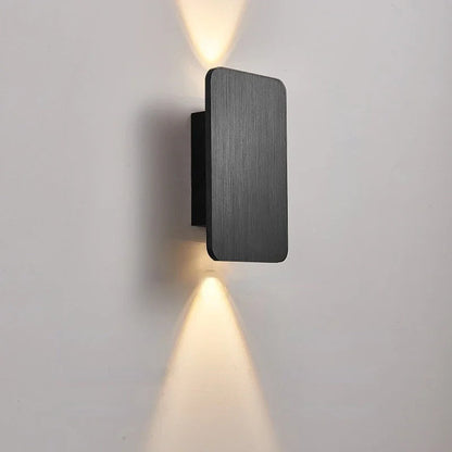 Arandela de Parede Wooden, 6W/10W LED integrado, alumínio, 3000K ou 6000K