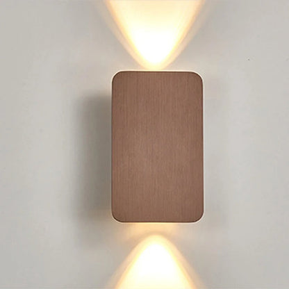Arandela de Parede Wooden, 6W/10W LED integrado, alumínio, 3000K ou 6000K
